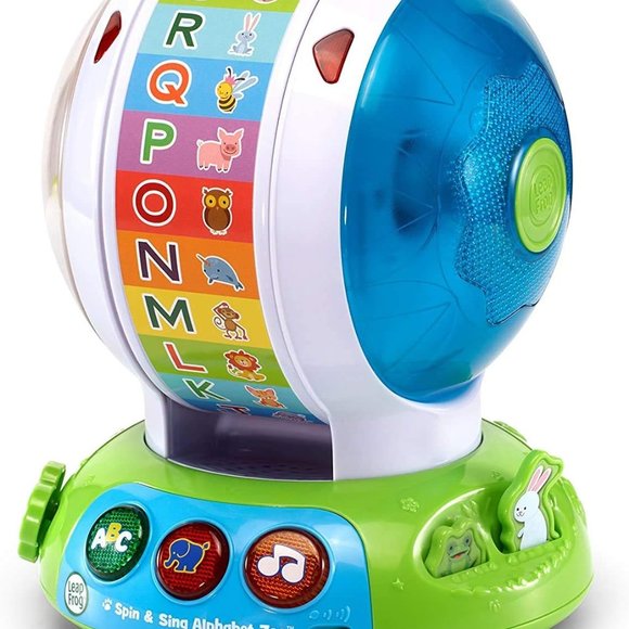 LeapFrog Spin and Sing Alphabet Zoo for ages 6 months to 36 months, Blue - Picture 13 of 16
